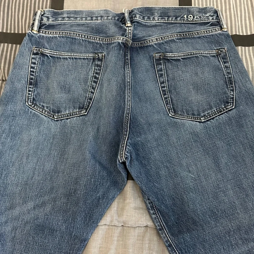 Gap 1969 Mens Loose Fit Denim Jeans 34x30